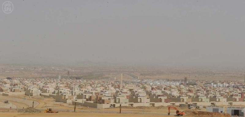 مشروع الاسكان في جازان هدية ملك .. وغبطة وسرور مواطن