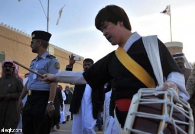 جناح كوريا في الجنادرية يقدم الروبوتات الجماعية