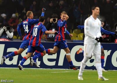 موسكو ينتزع التعادل من ريال مدريد في الرمق الاخير من أبطال أوروبا