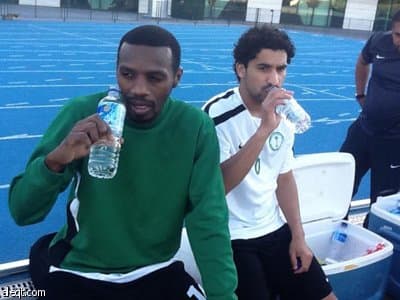 صور مباشرة من معسكر الأخضر في أستراليا من تصوير الزميل عبد الله العضيبي