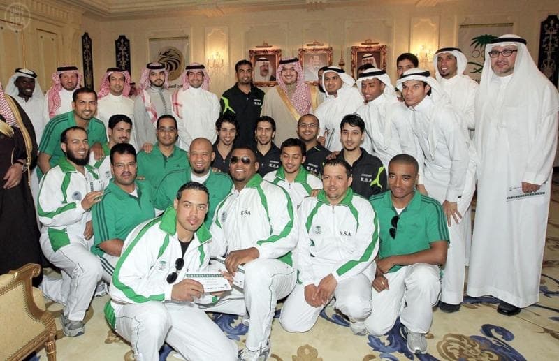 الأمير نواف بن فيصل يرعى حفل تكريم الرياضيين الحائزين على ميداليات خلال العام 2011م