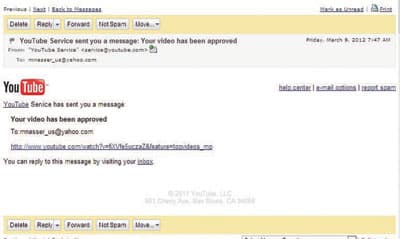 رسائل اقتحامية من مخترقين تستغل هوية موقع «يوتيوب» لابتزاز المتصفح