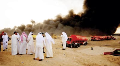 احتراق 5 ملايين إطار