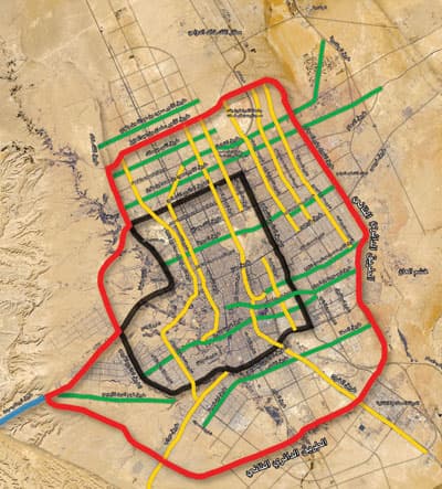 الرياض: أولوية لتنفيذ «الدائري الثاني» بطول 107 كلم