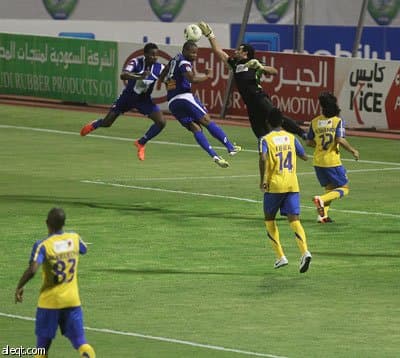 النصر يتأهل لملاقاة الاهلي في نهائي كأس الملك