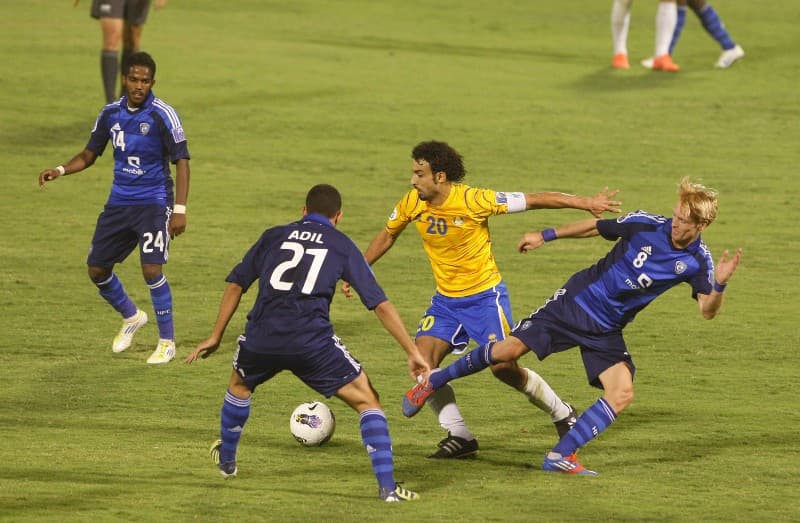 أحداث مباراة الهلال و الغرافة في دوري ابطال آسيا