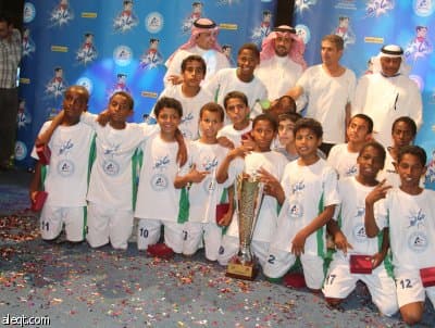 منتخب براعم الرياض بطلا للملكة