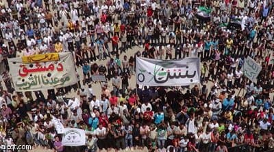 أكثر من 50 قتيلا بينهم 13 طفلا في قصف على مدينة الحولة في حمص
