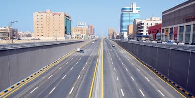 طريق الظهران – الخبر يتنفس مروريا بنفق طريق الملك عبد الله