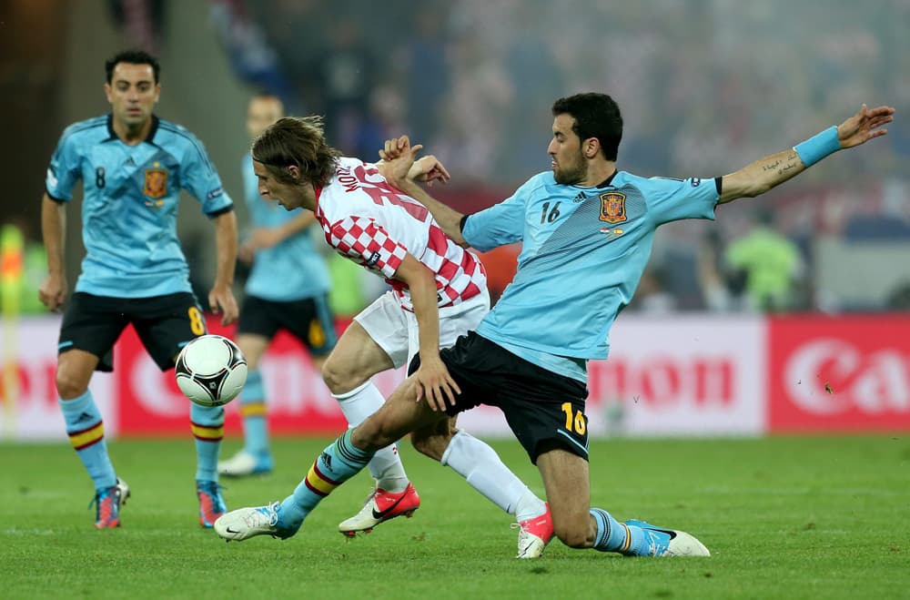 إيطاليا وأسبانيا إلى دور الثمانية في يورو 2012