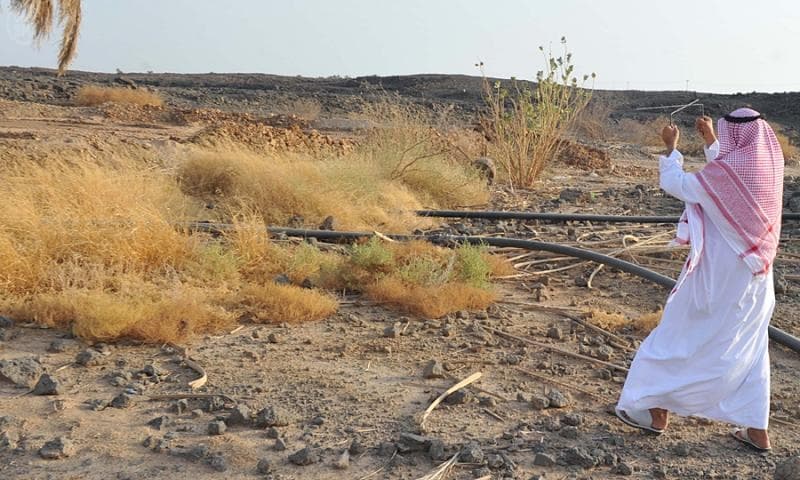 خبرات بأدوات بدائية ترصد جريان الماء في بواطن الأرض