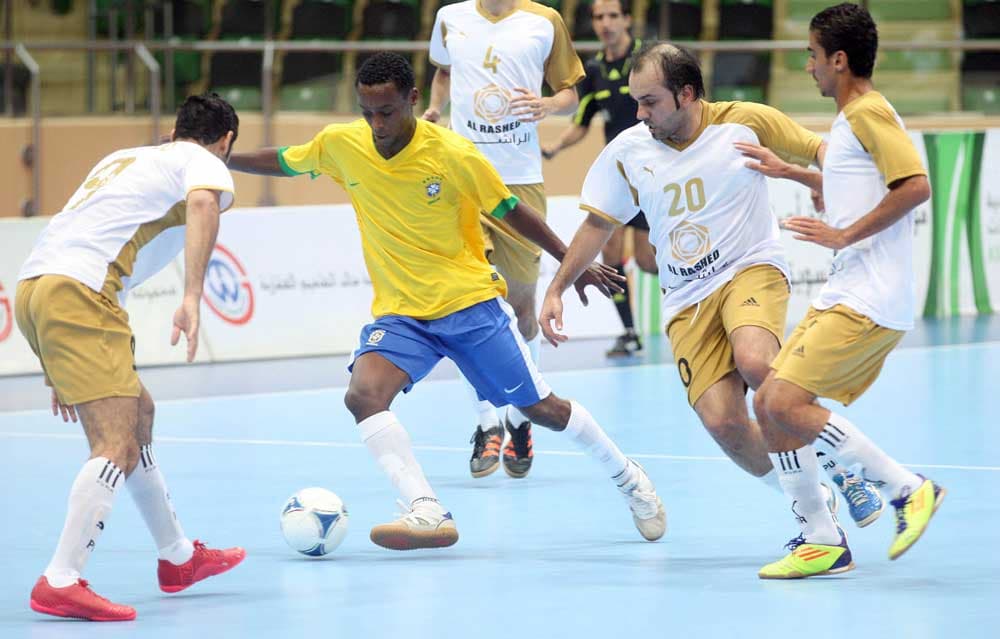 فريق الراشد يتغلب على قصر المدينة في بطولة المملكة الأولى للصالات