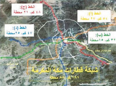 مجلس الوزراء يعتمد تنفيذ «مترو مكة»  بـ 62 مليارا