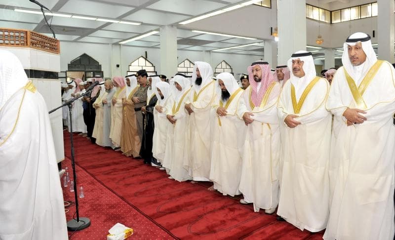 صلاة عيد الفطر المبارك في مختلف أنحاء المملكة