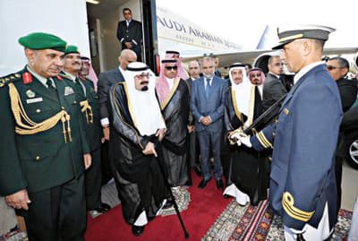 خادم الحرمين يصل المغرب في إجازة خاصة