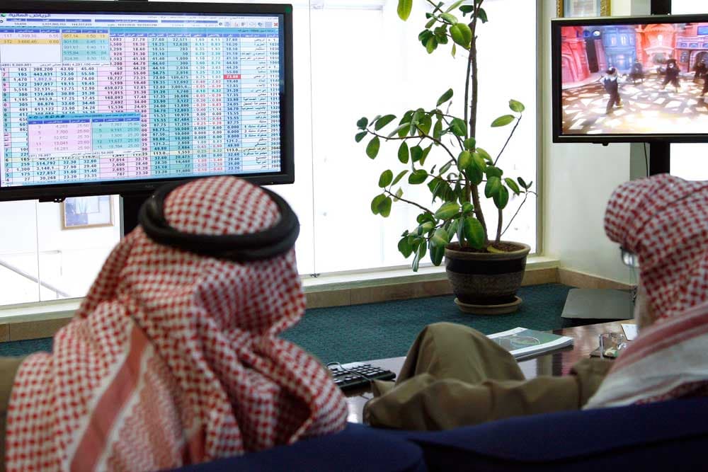 مؤشر الأسهم السعودية يكسب 21 نقطة