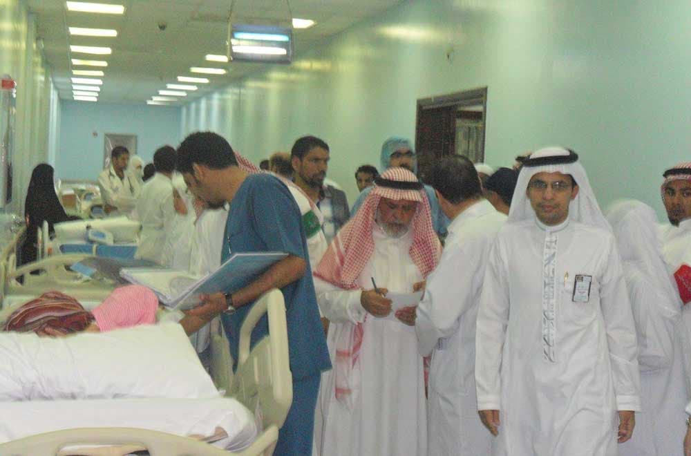 مستشفى الملك عبدالعزيز بمكة المكرمة ينفذ تجربة فرضية