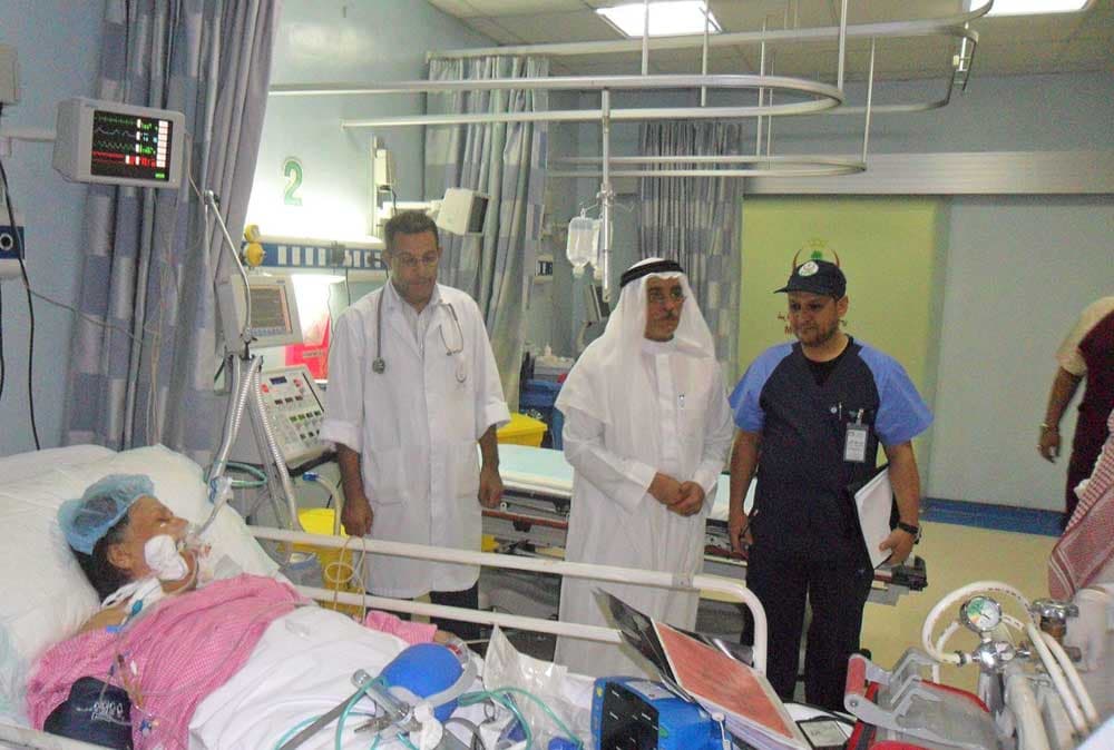 مستشفى الملك عبدالعزيز بمكة المكرمة ينفذ تجربة فرضية