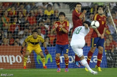 المنتخب السعودي يخسر مباراته أمام نظيره الأسباني بخماسية