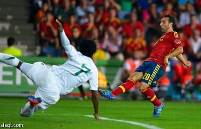 المنتخب السعودي يخسر مباراته أمام نظيره الأسباني بخماسية