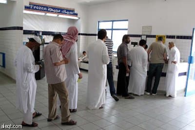 قصة مصورة : "الاقتصادية الإلكترونية" تتجول داخل سوق السمك في شمال الرياض