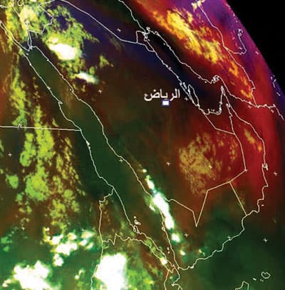 اليوم.. انخفاض درجات الحرارة  في الرياض إلى 37