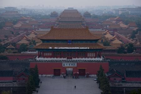 قصة مصورة : المدينة المحرمة في الصين