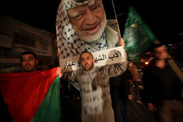 قصة مصورة: الفلسطينيون يحتفلون  بفوزهم باعتراف ضمني بدولة ذات سيادة في الامم المتحدة