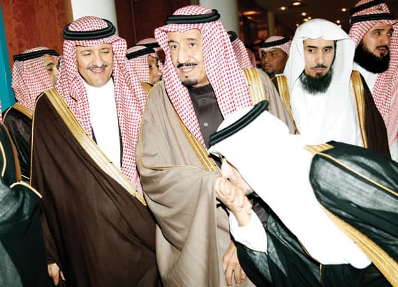 ولي العهد يحضر زواج الأمير خالد بن سلمان