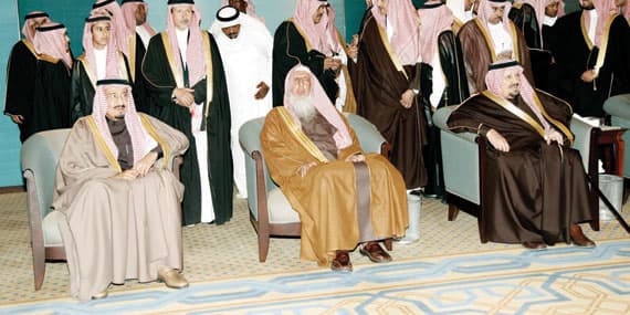 ولي العهد يحضر زواج الأمير خالد بن سلمان