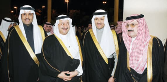ولي العهد يحضر حفل زواج سلمان بن سلطان بن سلمان بن عبد العزيز