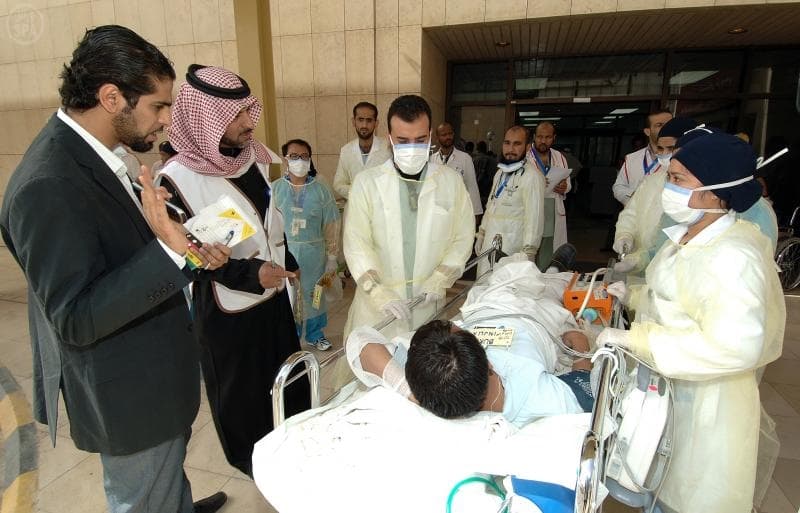 مدينتا "فهد الطبية" و"سلطان الإنسانية" تجريان تجربة لنقل المرضى والمصابين
