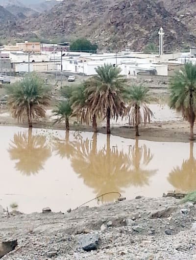 الأمطار تحتجز أهالي «القشبة».. وتهاون في شفط مياهها