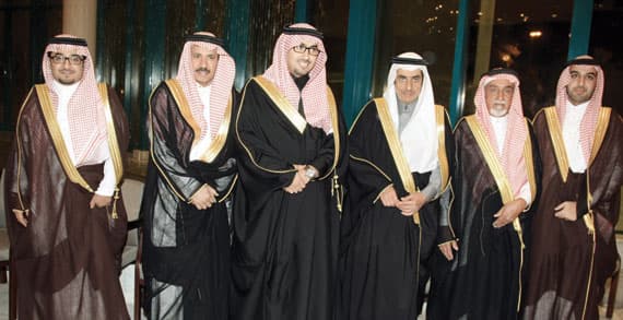 آل الشيخ يحتفل بزفاف ابنته