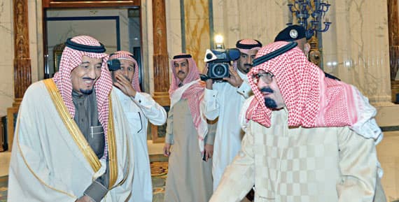 خادم الحرمين يقضي أياماً في روضة خريم