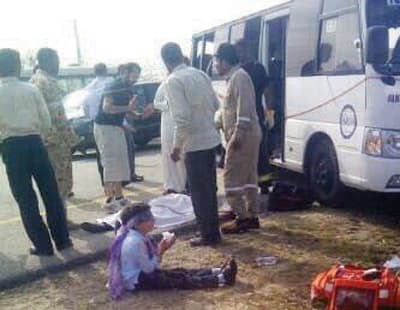 حادث حافلة مدرسية يصرع 6 أطفال ويصيب 11 آخرين