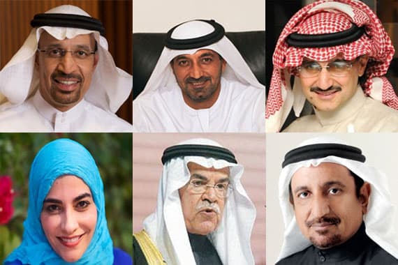 جلف بيزنس : الوليد بن طلال وأحمد آل مكتوم وخالد الفالح وعلي النعيمي الأكثر نفوذا عربيا