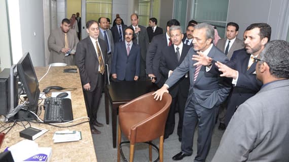 سعود الفيصل يزور المقر الجديد لسفارة السعودية في القاهرة
