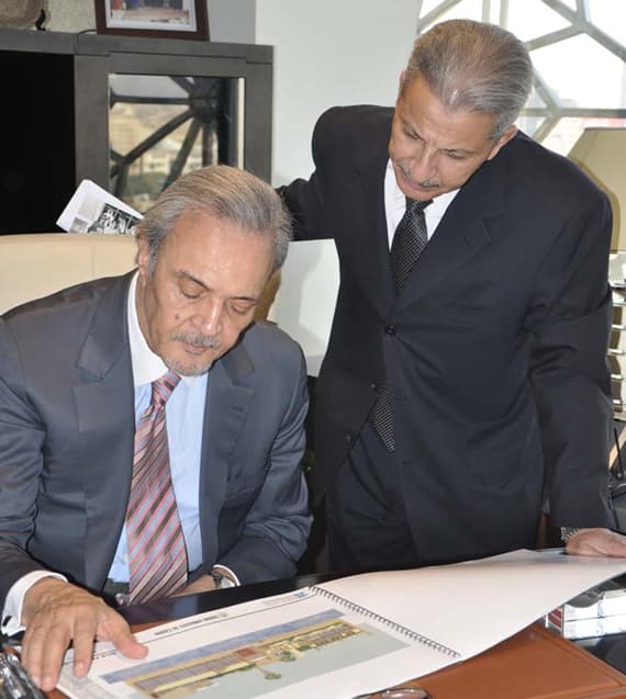 سعود الفيصل يزور المقر الجديد لسفارة السعودية في القاهرة