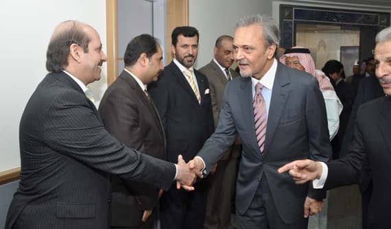 سعود الفيصل يزور المقر الجديد لسفارة السعودية في القاهرة