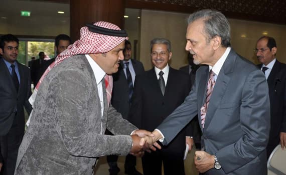سعود الفيصل يزور المقر الجديد لسفارة السعودية في القاهرة