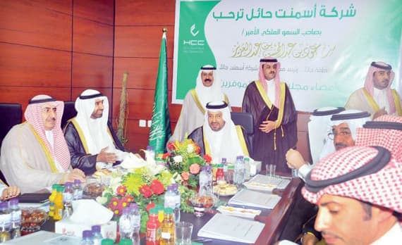 «أسمنت حائل» تستهدف إنتاج 1.5 مليون طن سنويا