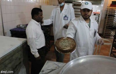 بلدية العريجاء: زيارة 28 مطعم ومخبز بينها 4 فقط مطابق للاشتراطات الصحية