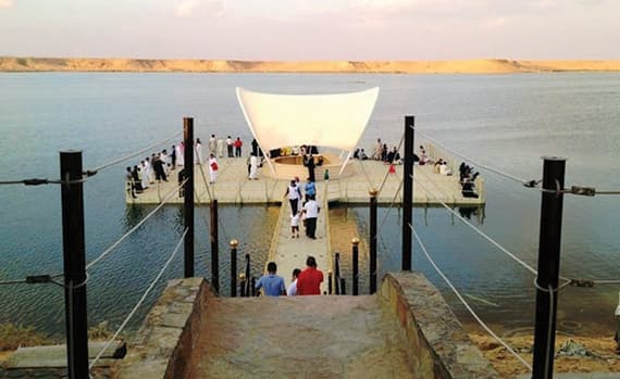 بحيرة الجوف.. بوابة السياح القادمين من الأردن وتركيا إلى السعودية