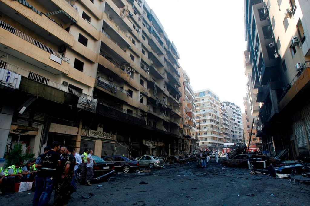 حصيلة تفجير الضاحية: 24 قتيلا.. والجيش الحر ينفي صلته