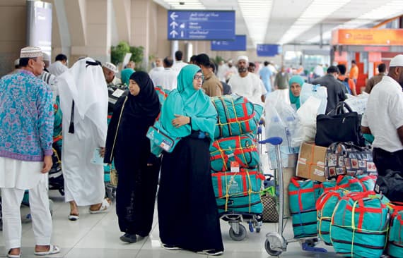 تزايد حجاج الخارج 75 ضعفا خلال 71 عاما