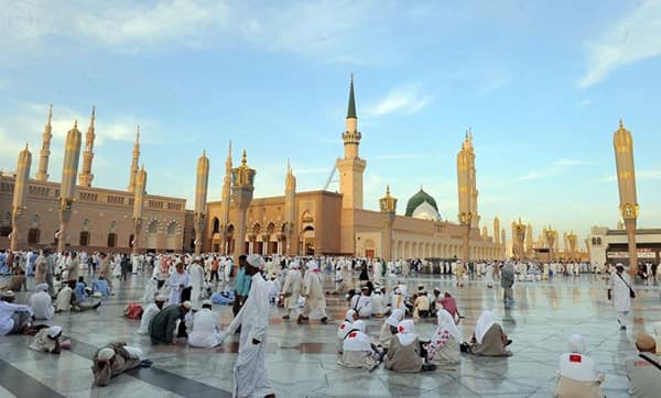 المدينة المنورة تستقبل 389.922 حاجاً