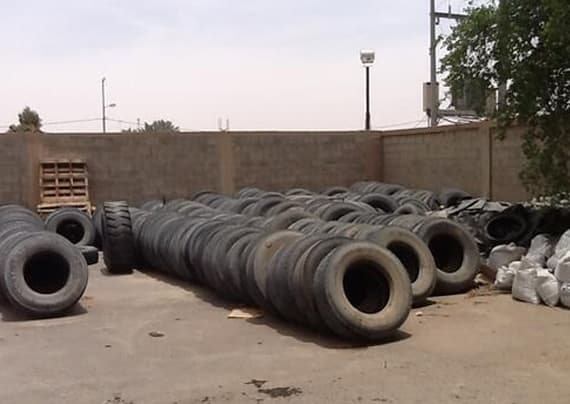 إغلاق مصنع لتلبيس الإطارات في الزلفي