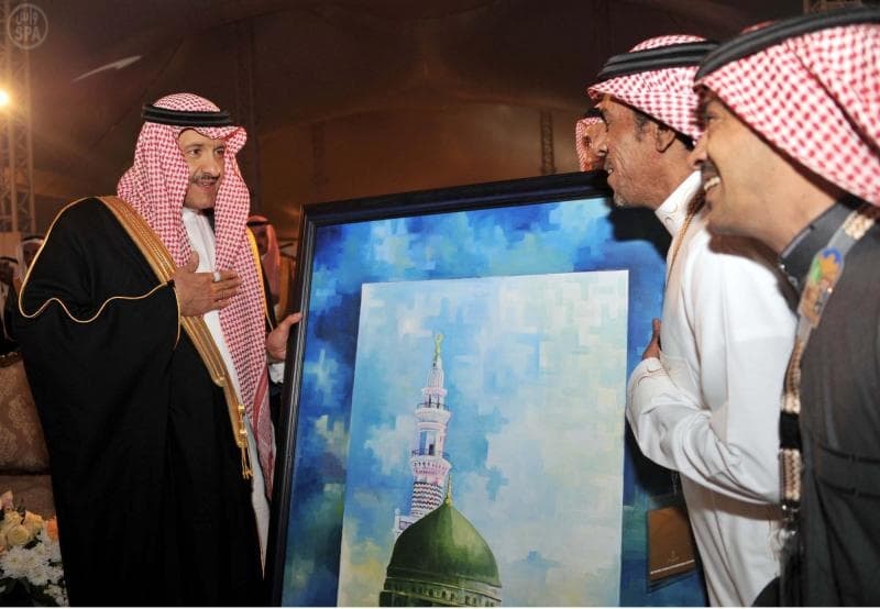 سلطان بن سلمان يدشن الفعاليات التراثية في حديقة الملك فهد في المدينة المنورة