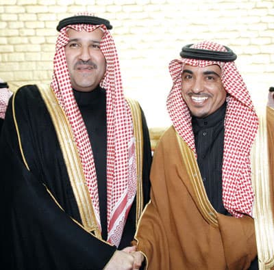 زواج وائل الفايز من كريمة عبد الرحمن بن أحمد